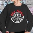 Kill Fish Circle Logo Theme Sweatshirt Gifts for Her