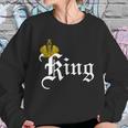 King Crown Old English Logo Sweatshirt Gifts for Her