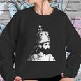 The King Stands Haile Selassie Crown Sweatshirt Gifts for Her