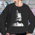 The King Stands Haile Selassie Crown Sweatshirt Gifts for Her