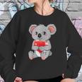 Koala Heat Valentine Funny Valentines Day Singles Gift Sweatshirt Gifts for Her