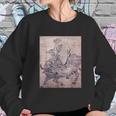 Laozi On Ox Lao Tzu Tao Te Ching Taoism Chinese Religion Sweatshirt Gifts for Her