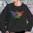 Legend Of Zelda Triforce Symbol Tie Dye Sweatshirt Gifts for Her