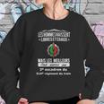 Les Meilleurs Hommes Ont Servi Au 3E Escadron Du 516E Régiment Du Train Sweatshirt Gifts for Her