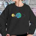 Love Earth And Moon Happy Stars Planets Space Orbit Sweatshirt Gifts for Her