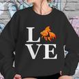 I Love Goldfish Retro Goldfish Keeper Aquarium Hobby Sweatshirt Gifts for Her