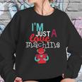 Love Machine Valentines Day Funny Robot Boys Gift Sweatshirt Gifts for Her