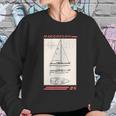 Macgregor 25 Sailboat Line Drawing Graphic Design Printed Casual Daily Basic Sweatshirt Gifts for Her