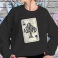 We Are All Mad Here Ace Of Spades Sweatshirt Gifts for Her