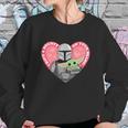 The Mandalorian The Child I Have A Bounty On Your Heart Sweatshirt Gifts for Her