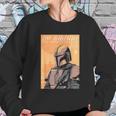 The Mandalorian Vintage Poster Sweatshirt Gifts for Her