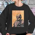 The Mandalorian Vintage Poster Sweatshirt Gifts for Her