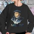 Martin Luther Nailed It Paint Stroke Sweatshirt Gifts for Her