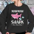 Mawmaw Shark Doo Doo Doo Black Pink Sweatshirt Gifts for Her