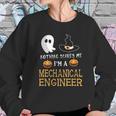 Mechanical Engineer Halloween Sweatshirt Gifts for Her