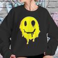 Melting Smiley Face Halloween Sweatshirt Gifts for Her