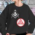 Mens Mason Royal Arch Split Masonic York Rite Black Sweatshirt Gifts for Her