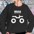 Moab Utah Jeep T-Shirt Sweatshirt Gifts for Her