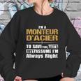 Monteur Dacier Sweatshirt Gifts for Her