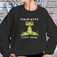 Namaste Social Distancing Sweatshirt Gifts for Her