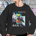 Naruto Shippuden 3 Panels And Kanji Sweatshirt Gifts for Her