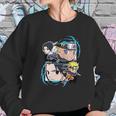 Naruto Shippuden Naruto And Sasuke Sd Fight Frames Sweatshirt Gifts for Her