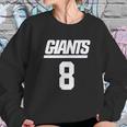 Nfl New York Giants Daniel Jones Team Sweatshirt Gifts for Her