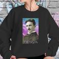 Nikola Teslas Inspiring Science Electricity Sweatshirt Gifts for Her