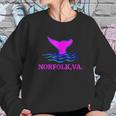 Norfolk Virginia Diving Mermaid Sweatshirt Gifts for Her