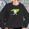 North Carolina State Bigfoot Hunter Sweatshirt Gifts for Her