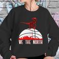 We The North Toronto Raptors Dinosaur Basketball Sweatshirt Gifts for Her