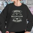 Original Irish Legend Mcgregor Irish Family Name Sweatshirt Gifts for Her