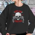 Outlaw Justice With Skull And Pistols Sweatshirt Gifts for Her