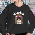 Panoware Funny Merica Sweatshirt Gifts for Her