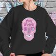 Pastel Goth Girl Stay Weird Emo Pink Skull Sweatshirt Gifts for Her