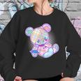 Pastel Kawaii Cute Goth Punk Teddy Bear Sweatshirt Gifts for Her