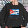 Patria Y Vida Viva Cuba Libre Sweatshirt Gifts for Her