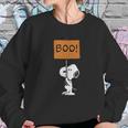 Peanuts Halloween Boo Sweatshirt Gifts for Her