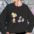 Peanuts Snoopy Woodstock Easter Egg Sweatshirt Gifts for Her