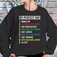 My Perfect Day Video Games Cool Gamer Play Super Smash Bros Ultimate All Day 2020 Sweatshirt Gifts for Her