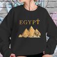 Pharaoh Ankh Pyramids Sphinx Egypt Tut Egyptian Gift Sweatshirt Gifts for Her