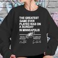 Philadelphia Eagles The Greatest Game Ever Played Was On A Sunday Sweatshirt Gifts for Her