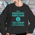 Philosophy Professor Sweatshirt Gifts for Her