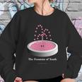 Pickleball Fountain Pink Sweatshirt Gifts for Her