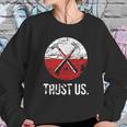 Pink Floyd Trust Us Worn Sweatshirt Gifts for Her