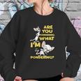 Pinky And The Brain Pondering Sweatshirt Gifts for Her