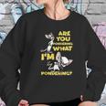 Pinky And The Brain Pondering Sweatshirt Gifts for Her