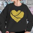 Pittsburgh Steel City Broken Heart Sweatshirt Gifts for Her