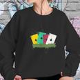 Poker Card Deck Ace Diamond Heart Gambling Spade Sweatshirt Gifts for Her