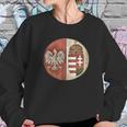 Poland Hungary Heritage Vintage Look Polska Hungarian Sweatshirt Gifts for Her